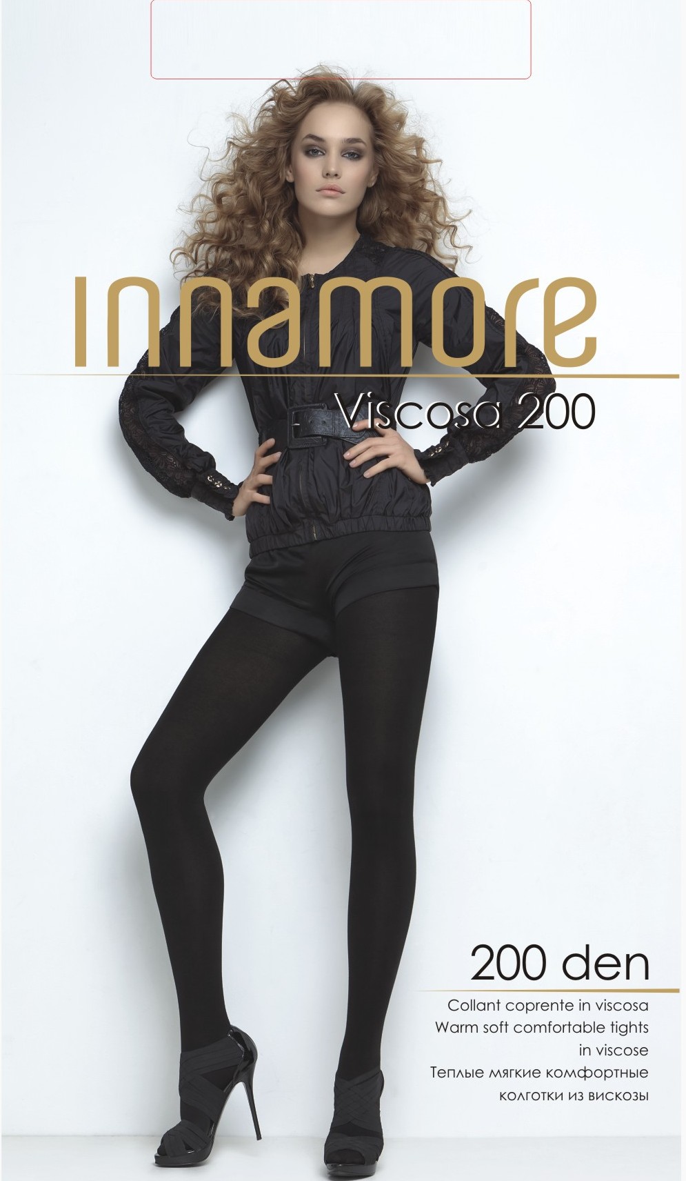 Колготки тёплые Innamore Viscosa 200 ден купить в интернет-магазине.  Доставка почтой во все регионы РФ